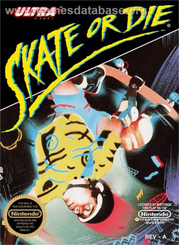 Cover Skate or Die! for NES